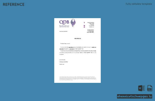 Beispiel für die Schließung der Qatar Development Bank